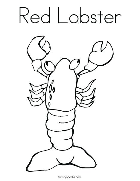 468x605 Lobster Coloring Page Lobster Coloring Page Maine Lobster Coloring