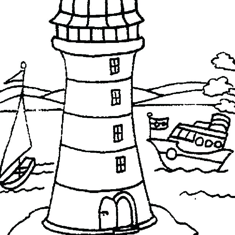 800x800 Maine Coloring Page Lighthouse Coloring Pages Adult Lighthouse