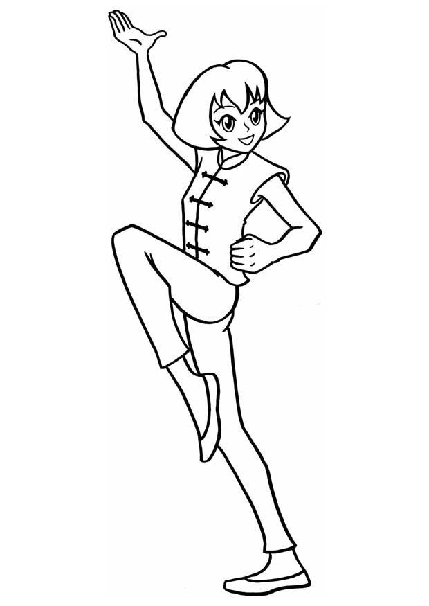 Coloring Page Majorette 620x875 Coloring Page Majorette
