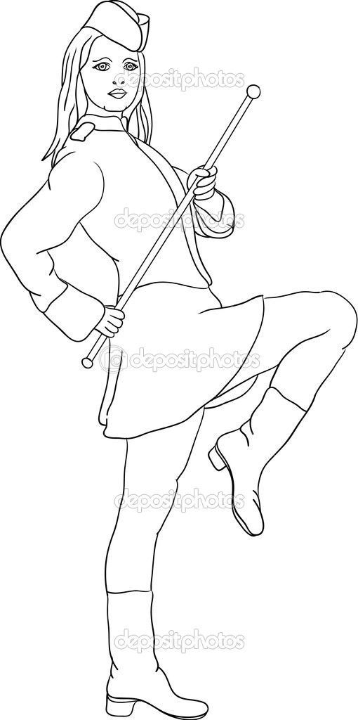Coloring Baton Majorettes Page Majorettes Colouring Pages 510x1024 Coloring Baton Majorettes Page Majorettes Colouring Pages