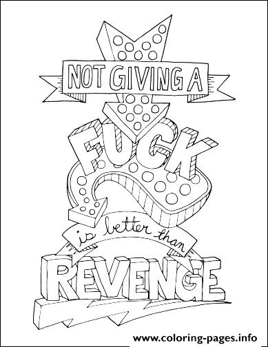 389x504 Quotes Word Make Life Your Bitch Swear Word Revenge Coloring Pages