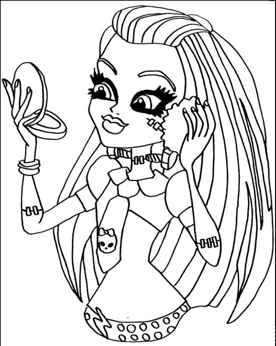 Makeup Coloring Pages at GetColorings.com | Free printable colorings ...