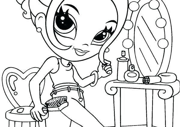 600x425 Auto B Good Coloring Sheets Auto B Good Coloring Pages Makeup