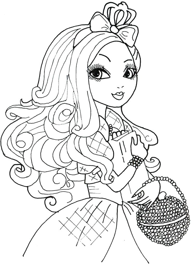 743x1024 Descendants 2 Coloring Pages To Print