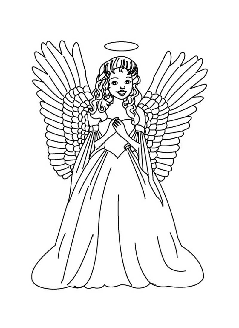 Astonishing Mary And The Angel Coloring Page For Printable Concept 800x1100 Astonishing Mary And The Angel Coloring Page For Printable Concept