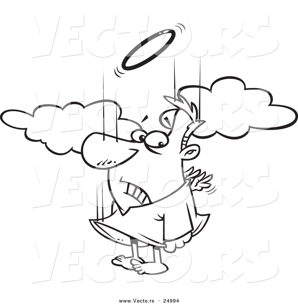 Vector Of A Cartoon Falling Male Angel Trying To Flap His Tiny 1024x1044 Vector Of A Cartoon Falling Male Angel Trying To Flap His Tiny