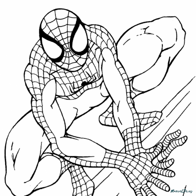 Big Spiderman Coloring Pages Fresh Page Free Spider Man Colouring 768x768 Big Spiderman Coloring Pages Fresh Page Free Spider Man Colouring