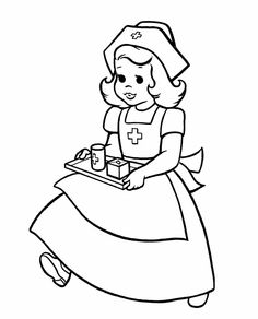 Male Nurse Coloring Pages at GetColorings.com | Free printable ...