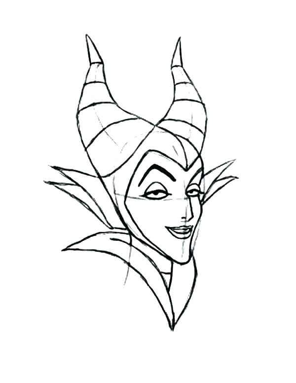 Maleficent Coloring Pages 600x776 Maleficent Coloring Pages