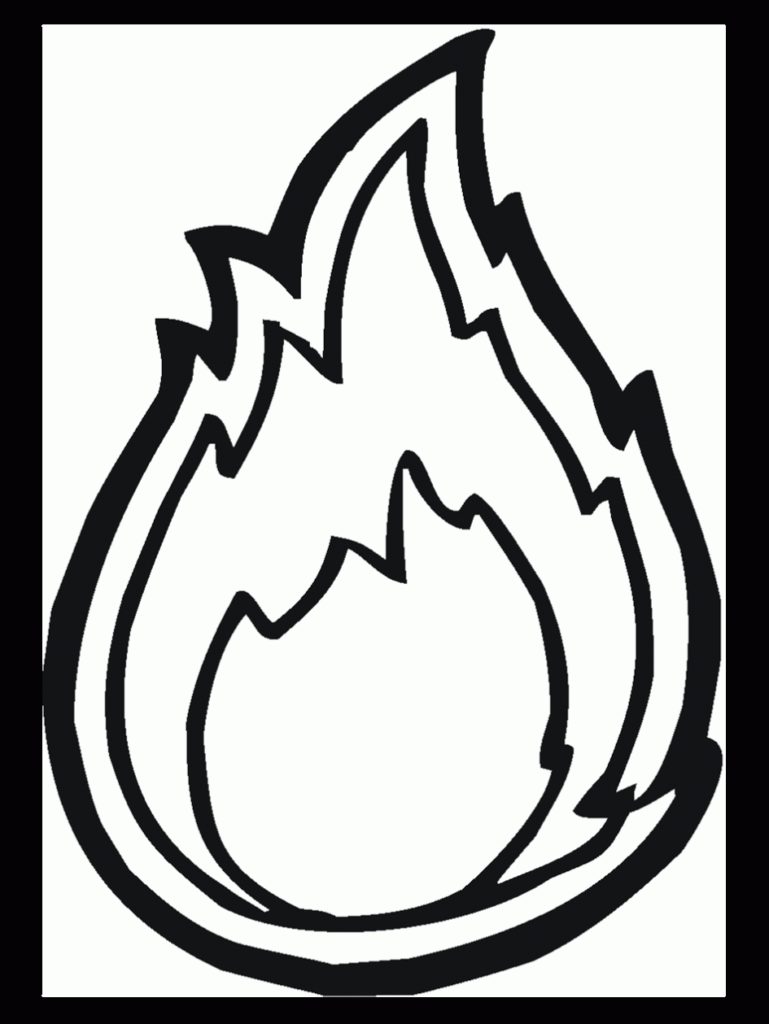 769x1024 Campfire Coloring Page Get Bubbles