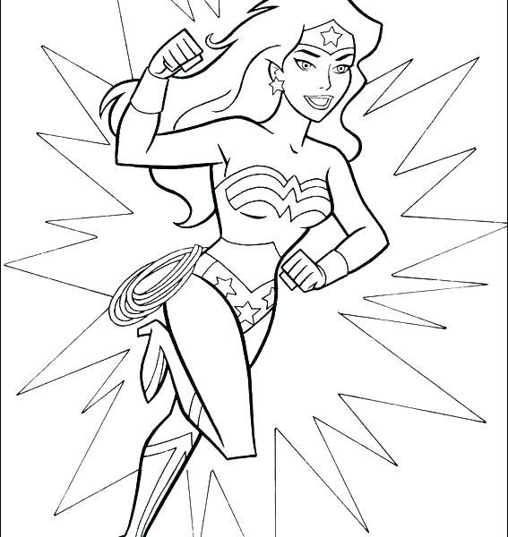 567x600 Spider Girl Coloring Pages Wonder Woman Coloring Pages Luxury