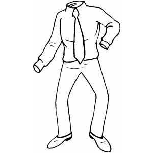 Invisible Man Coloring Page 300x300 Invisible Man Coloring Page