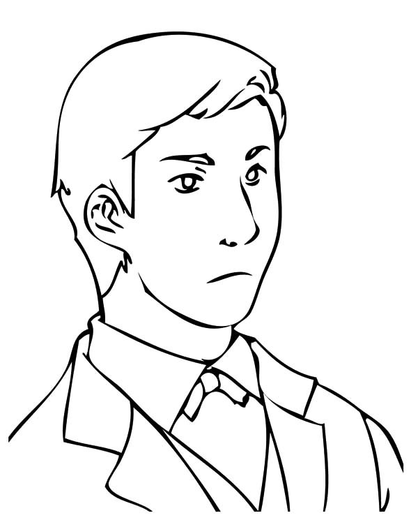Top 94 Man Coloring Pages 600x745 Top 94 Man Coloring Pages