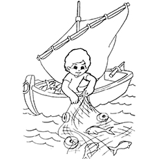 Fisherman Coloring Pages For Your Kids 230x230 Fisherman Coloring Pages For Your Kids