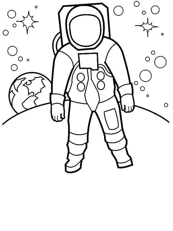 An Astronaut Walking 600x800 An Astronaut Walking