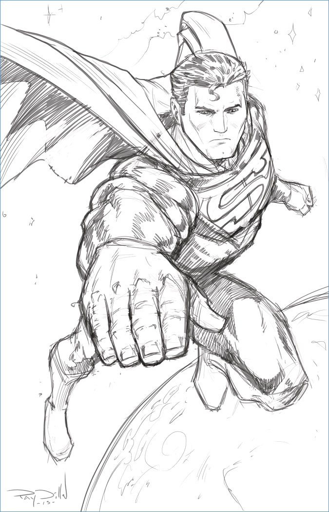 Man Of Steel Coloring Pages