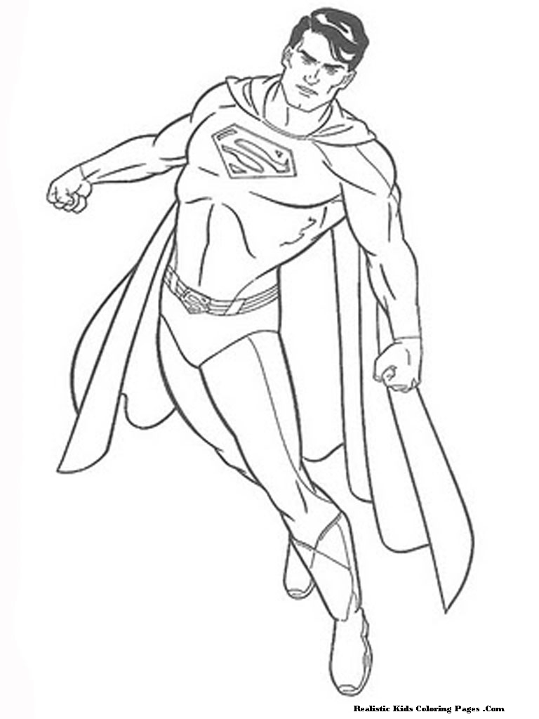 768x1024 Man Of Steel Coloring Pages