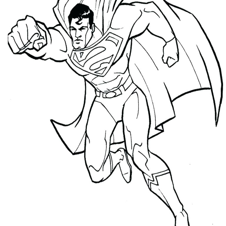 Man Of Steel Coloring Pages at GetColorings.com | Free printable ...