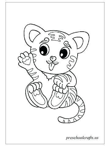Tiger Coloring Pages White Page White Tiger Colouring Pages White 360x480 Tiger Coloring Pages White Page White Tiger Colouring Pages White