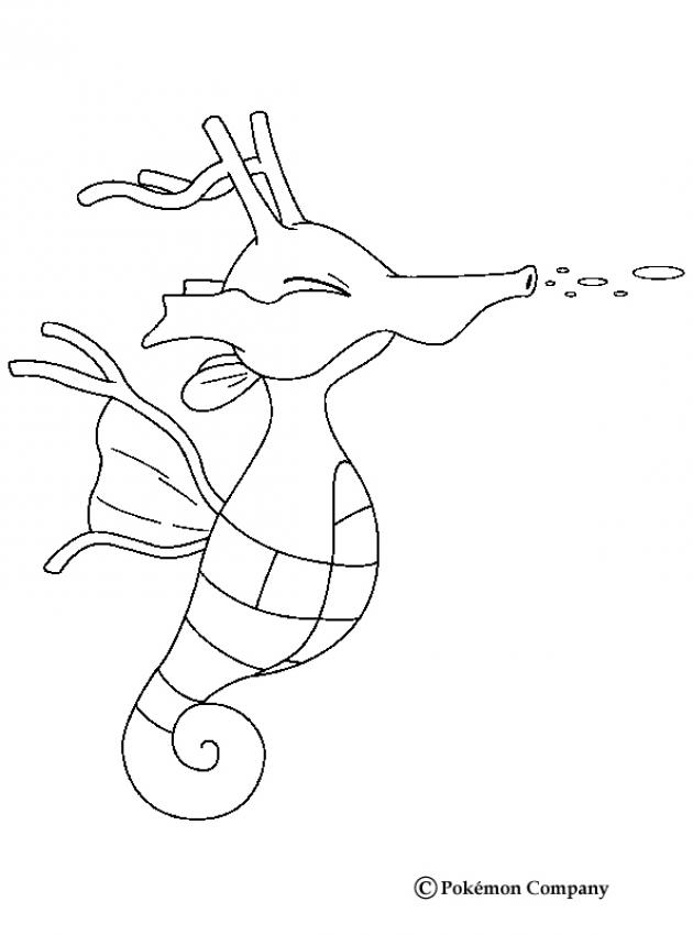 630x850 Horsea Coloring Pages