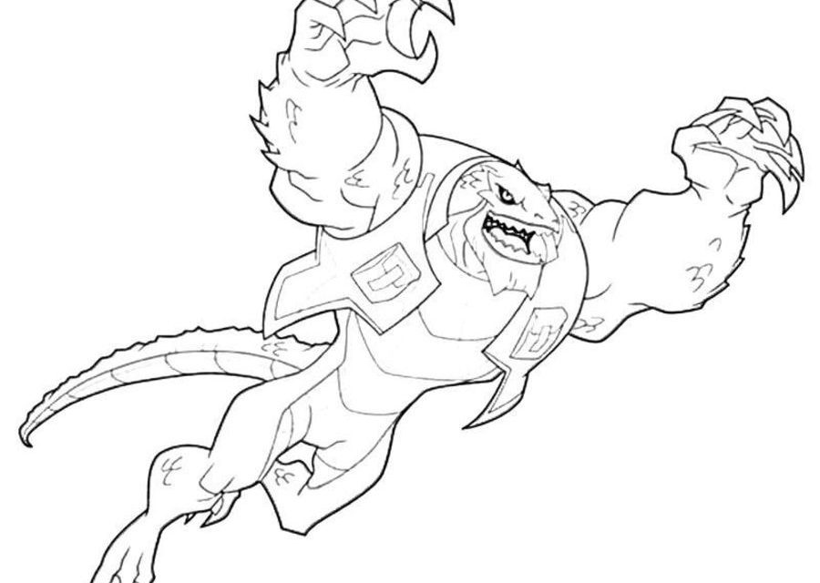 900x640 Coloring Pages Killer Croc, Printable For Kids Amp Adults, Free