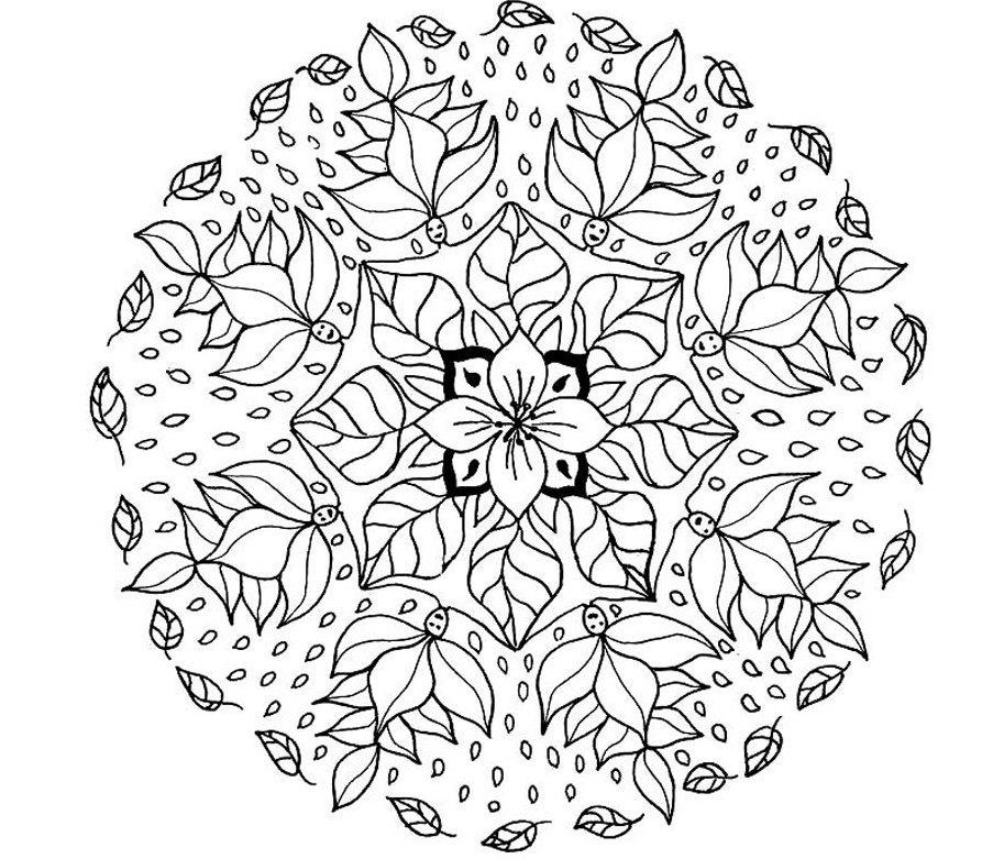 Mandala Print Free Mandala Coloring Pages Advanced Level Photo 893x781 Mandala Print Free Mandala Coloring Pages Advanced Level Photo