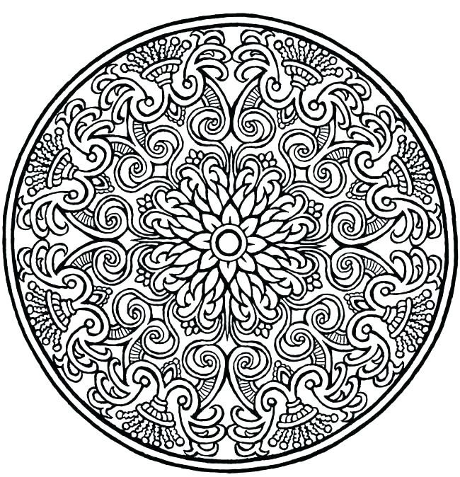 Advanced Mandala Coloring Pages Together With Mandala Coloring 650x674 Advanced Mandala Coloring Pages Together With Mandala Coloring