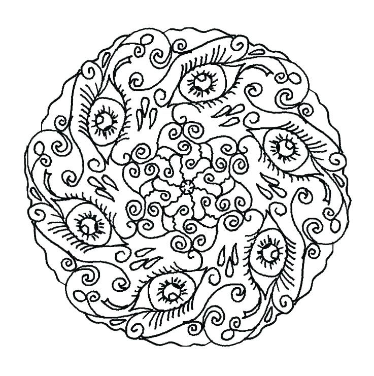 Fresh Mandala Coloring Pages For Free Mandalas Para To Color Page 737x741 Fresh Mandala Coloring Pages For Free Mandalas Para To Color Page