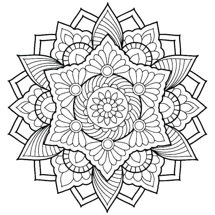 Lovely Free Printable Mandala Coloring Pages And Color Sheets 736x736 Lovely Free Printable Mandala Coloring Pages And Color Sheets