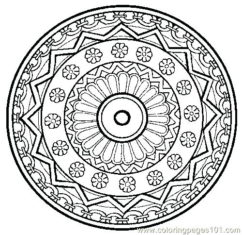 Mandala Color Pages Bakemyday Info Coloring Printable Free 500x484 Mandala Color Pages Bakemyday Info Coloring Printable Free