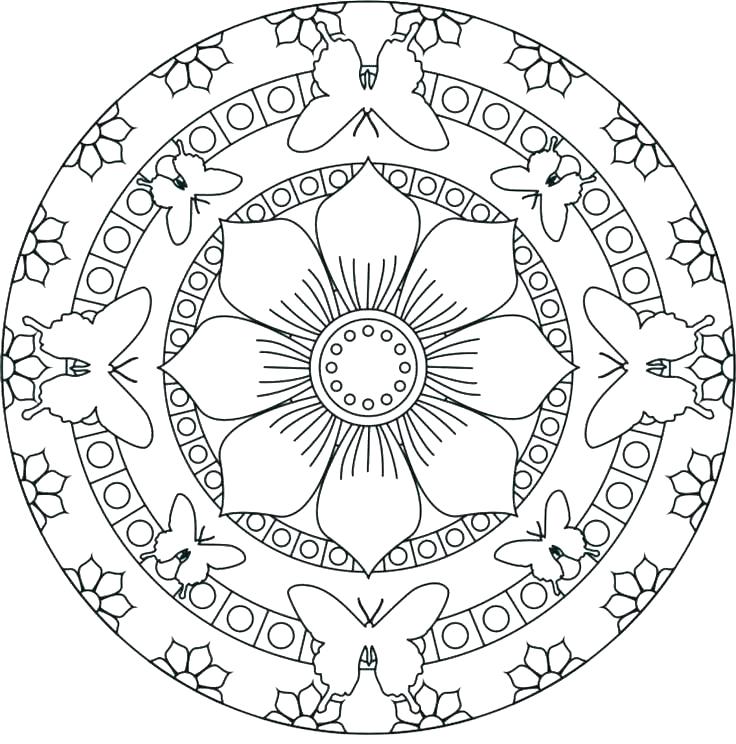 Animal Mandala Coloring Pages Online Amusing On Mandalas Color 736x744 Animal Mandala Coloring Pages Online Amusing On Mandalas Color