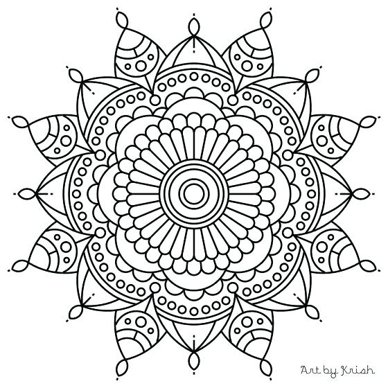 Easy Mandalas To Color Exciting Coloring Pages Mandala For Line 560x560 Easy Mandalas To Color Exciting Coloring Pages Mandala For Line