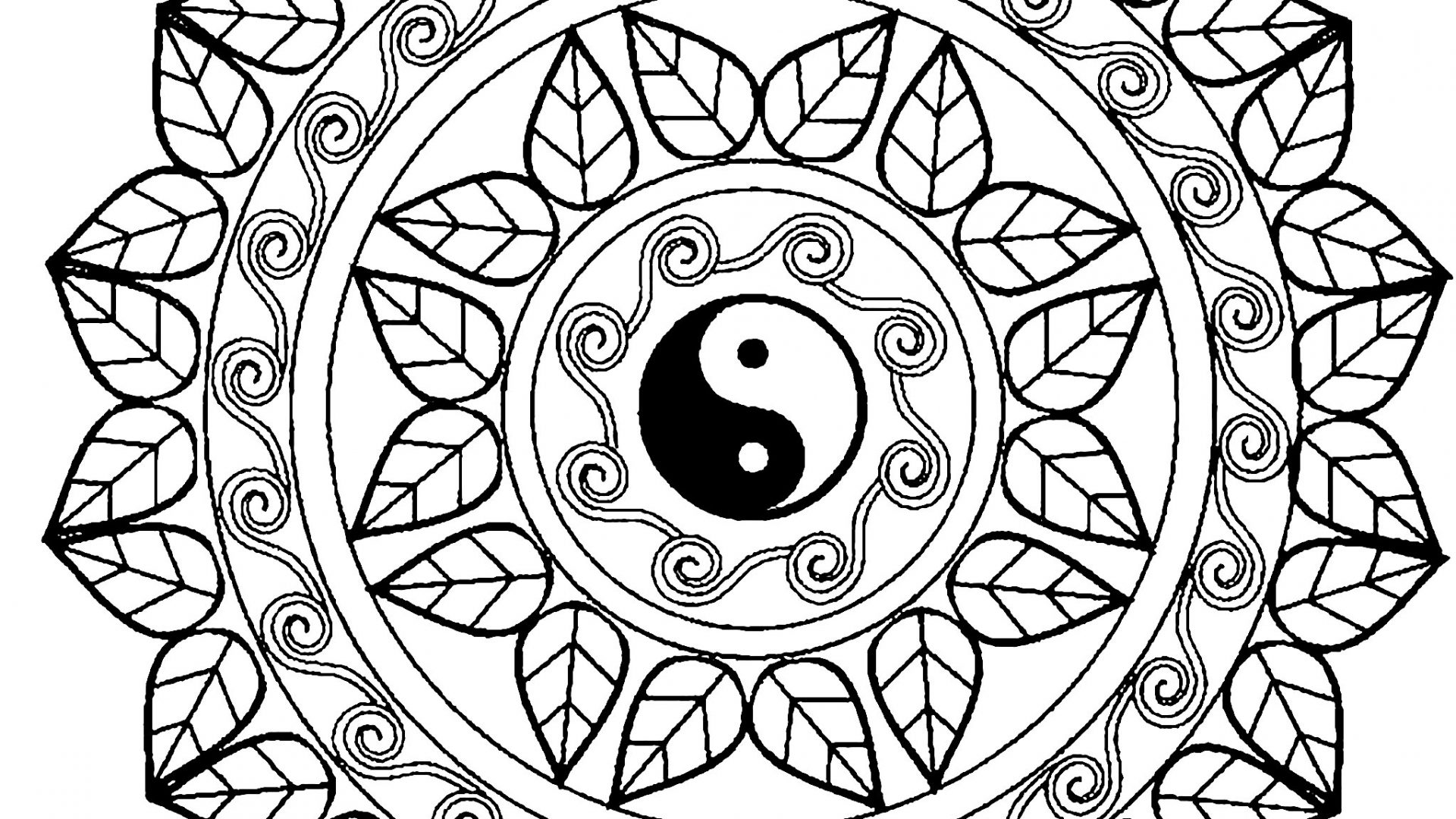 Free Printable Mandala Coloring Pages Large Transparent Png Unique 1920x1080 Free Printable Mandala Coloring Pages Large Transparent Png Unique