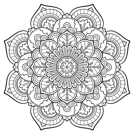 Mandala Coloring Page Free Mandala Coloring Pages Online 440x440 Mandala Coloring Page Free Mandala Coloring Pages Online