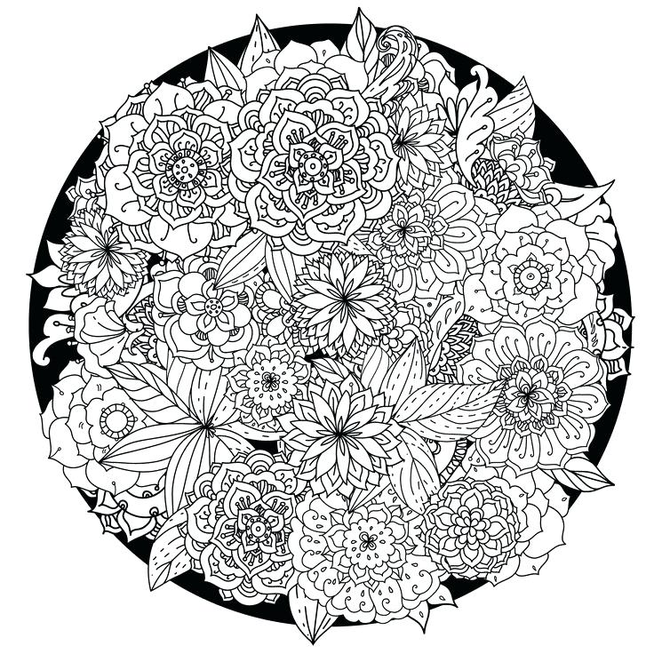 Good Intricate Mandala Coloring Pages With Additional Coloring 736x736 Good Intricate Mandala Coloring Pages With Additional Coloring