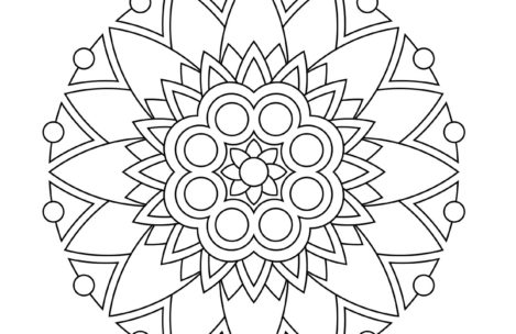 469x304 Mandala Coloring Pages Pdf Just Colorings