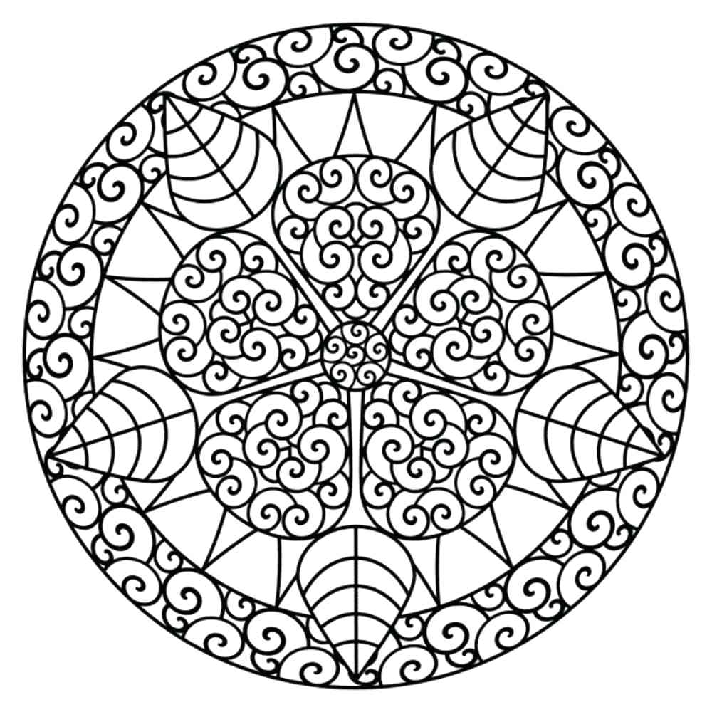 Fresh Free Printable Mandala Coloring Pages For Adults Gallery 1000x1000 Fresh Free Printable Mandala Coloring Pages For Adults Gallery