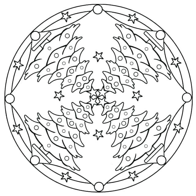 Mandala Coloring Pages For Kids 640x638 Mandala Coloring Pages For Kids