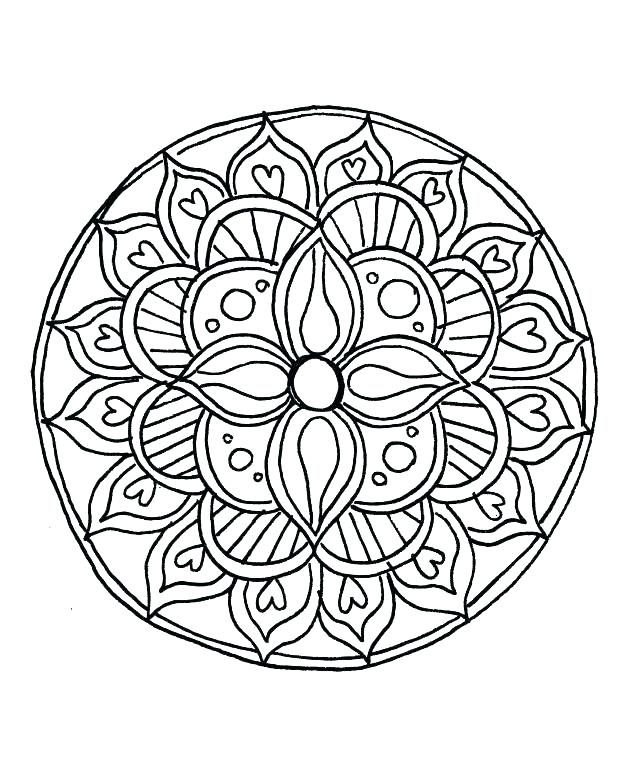 618x773 Mandala Design Coloring Pages Coloring Pages Mandala Designs