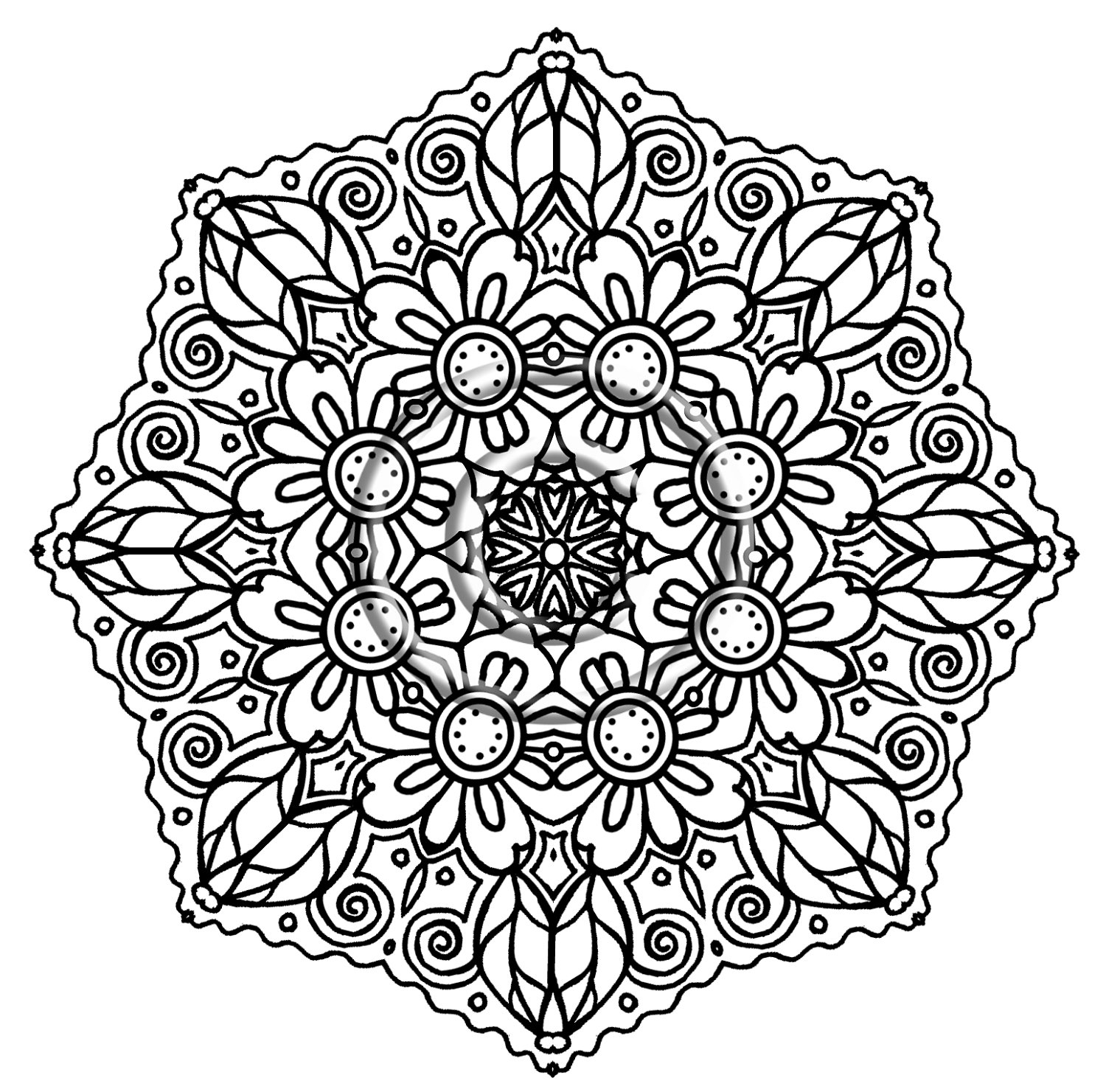 New Free Mandala Coloring Pages To Print Coloring Pages Free 1500x1481 New Free Mandala Coloring Pages To Print Coloring Pages Free