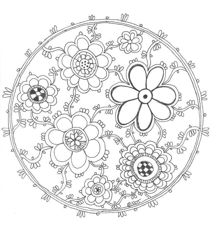 736x792 Mandala Adult Coloring Books Best Mandalas Adult Coloring Pages