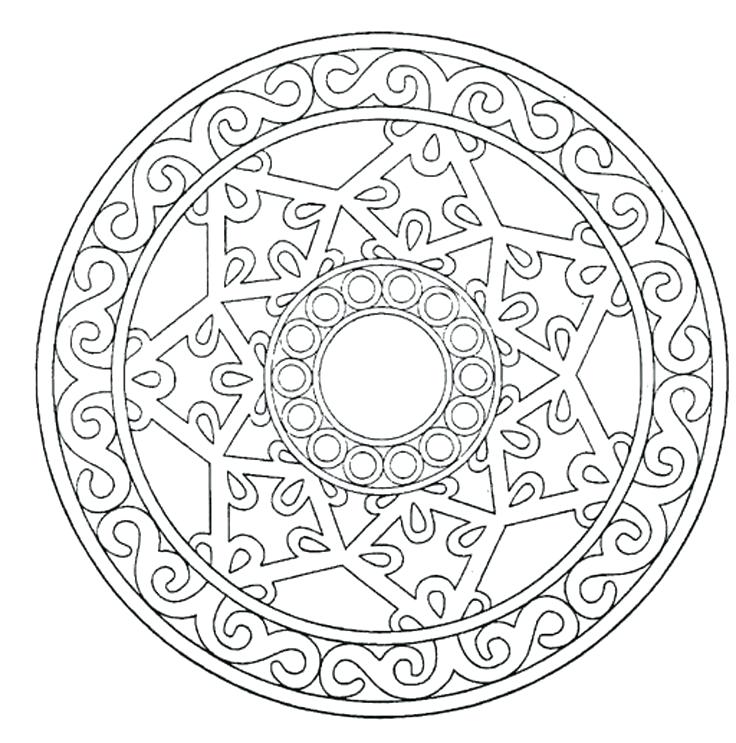 736x743 Good Mandala Meditation Coloring Pages Fall Coloring Pages