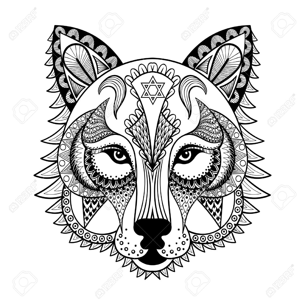 Fundamentals Adult Coloring Pages Of Wolves Ha 1300x1300 Fundamentals Adult Coloring Pages Of Wolves Ha
