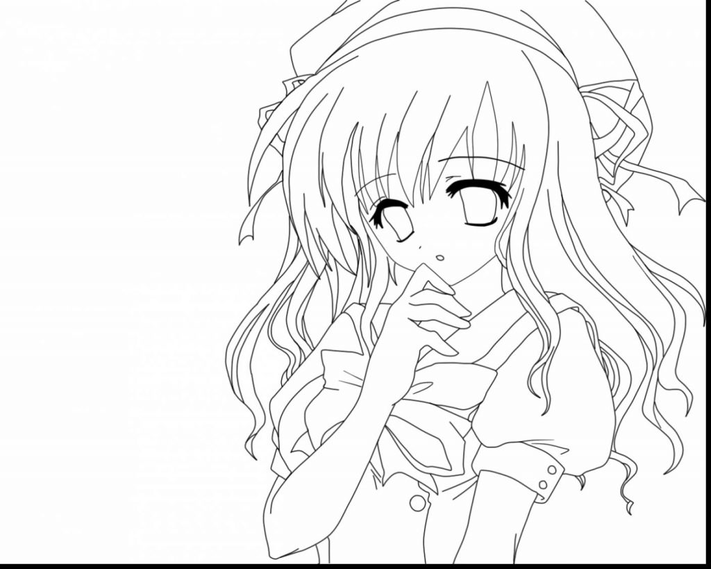 1024x819 Astonishing Anime Girl Coloring Pages Best Friends Free Printable