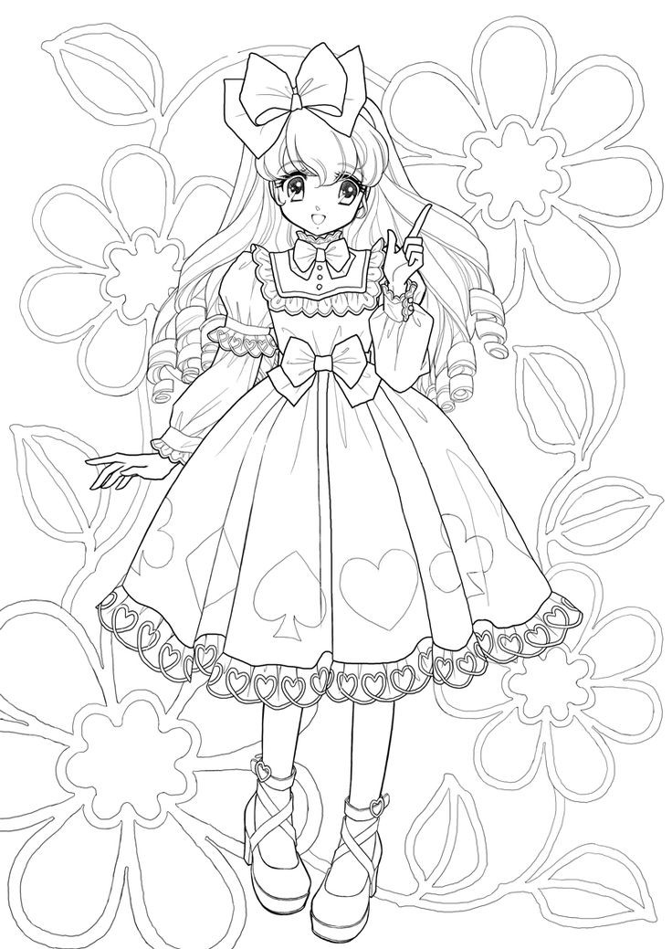 736x1039 Manga Coloring Pages For Adults Elegant 48 Best Images