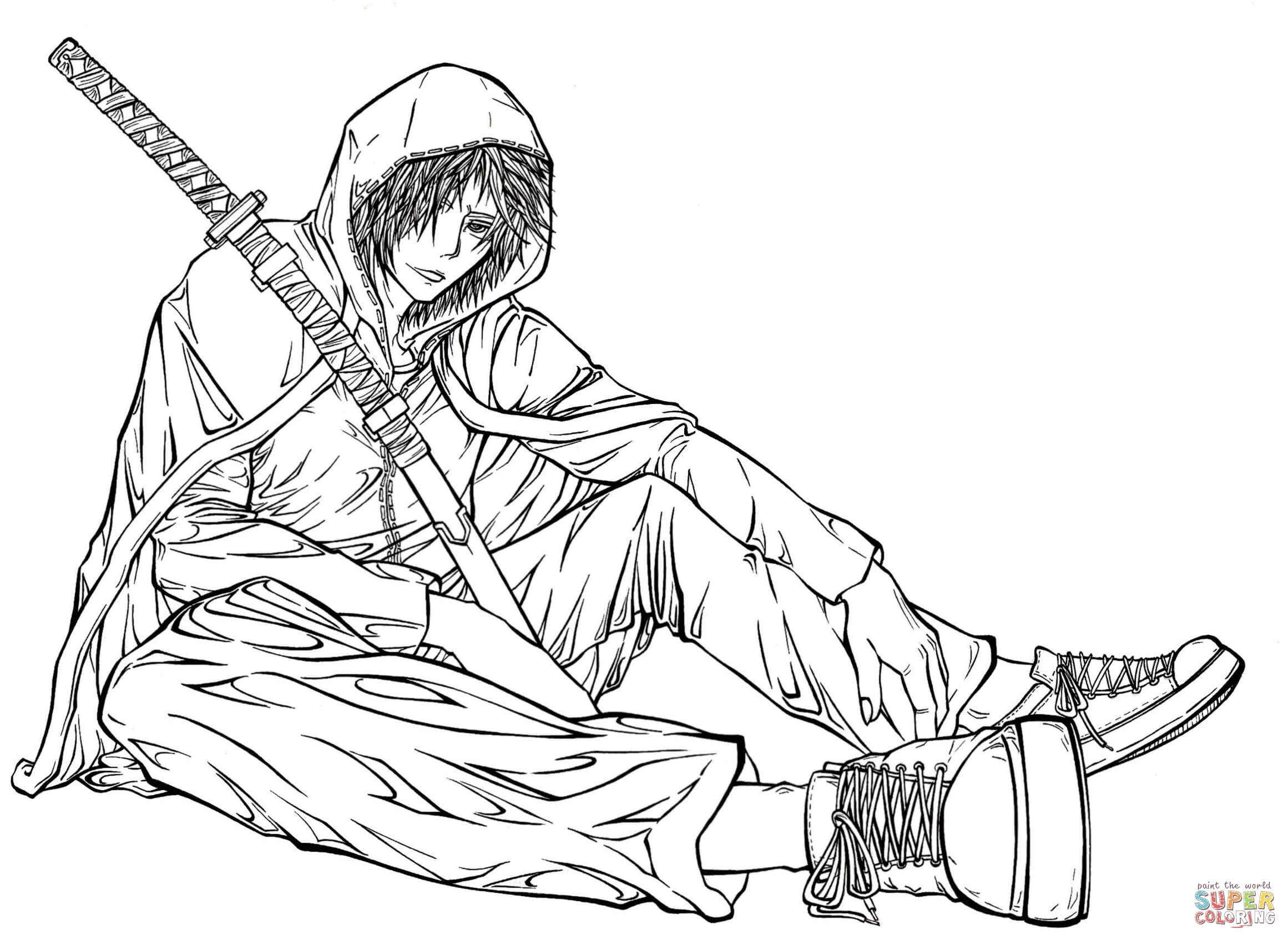 2321x1694 Printable Free Gurren Lagann Anime Manga Coloring Pages Printable