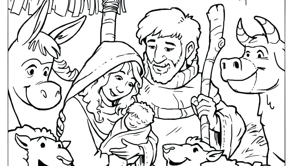 Jesus In Manger Coloring Page Baby In Manger Coloring Page Free 960x544 Jesus In Manger Coloring Page Baby In Manger Coloring Page Free
