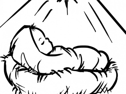 Manger Coloring Pages Printable