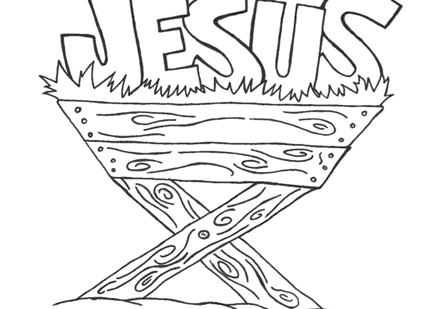 Baby Jesus Nativity Coloring Pages Manger Free Printable Adult 1536x1080 Baby Jesus Nativity Coloring Pages Manger Free Printable Adult
