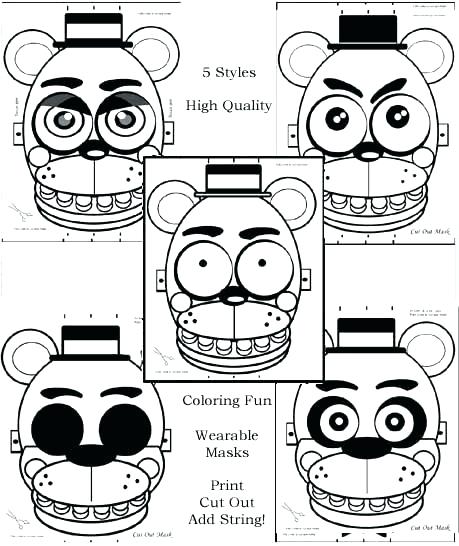Fnaf Mangle Coloring Pages Professional 459x546 Fnaf Mangle Coloring Pages Professional